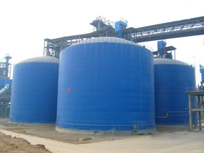 平舆水泥钢板库改造