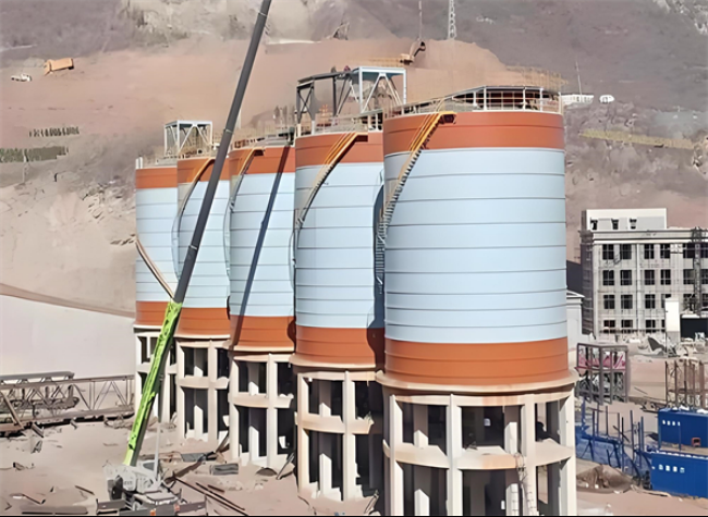 平舆高架钢板仓